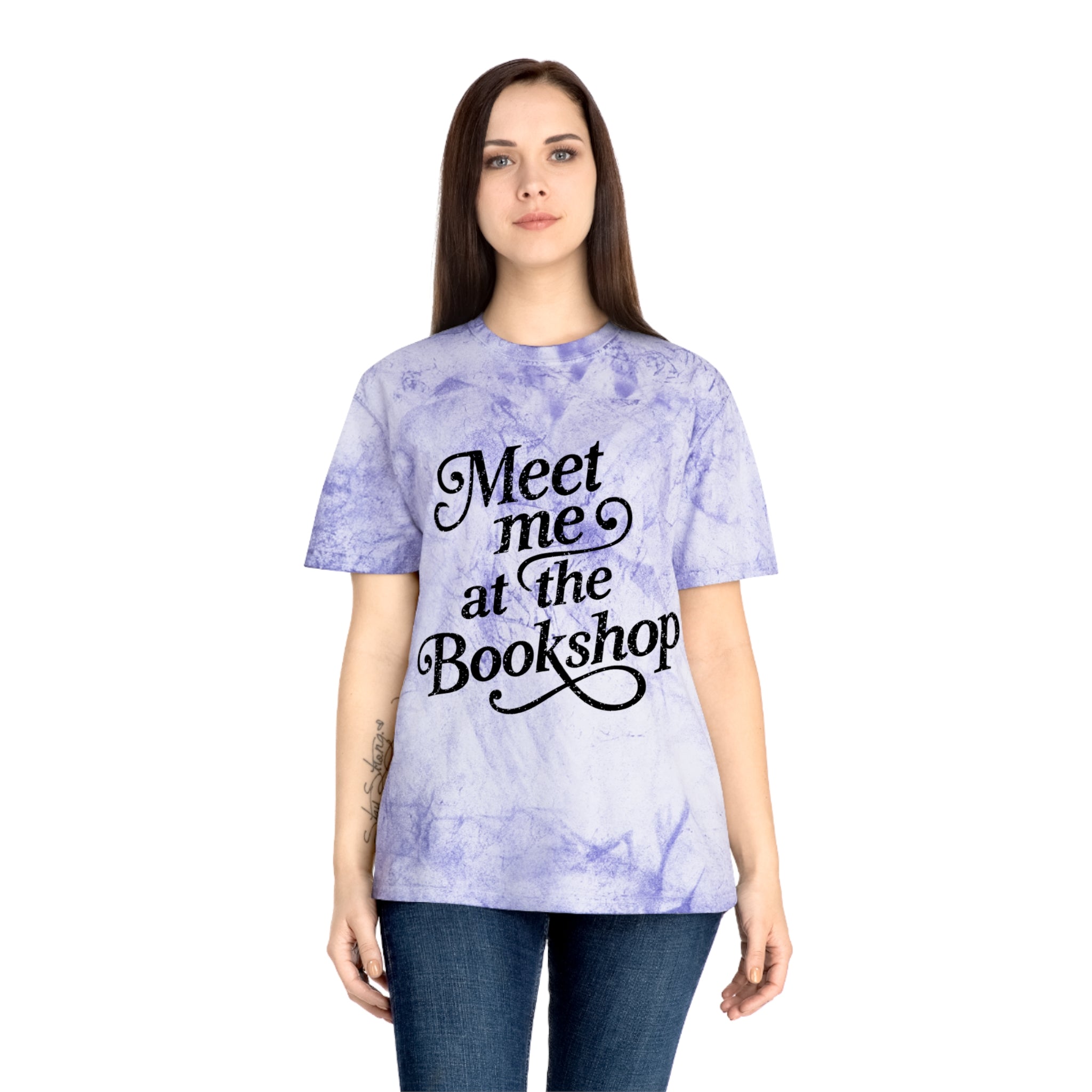 Meet Me at the Bookshop Tie-Dye T-Shirt