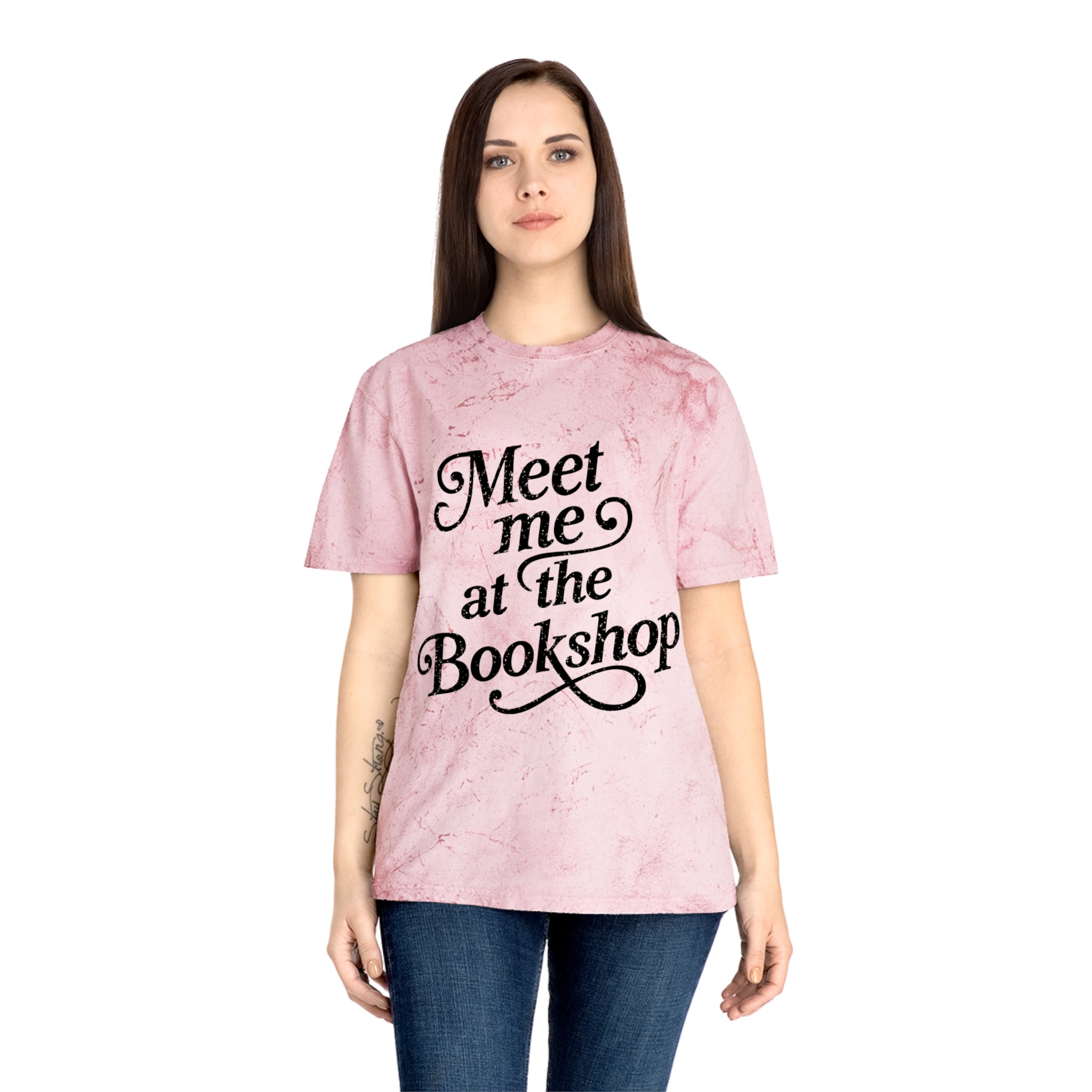 Meet Me at the Bookshop Tie-Dye T-Shirt
