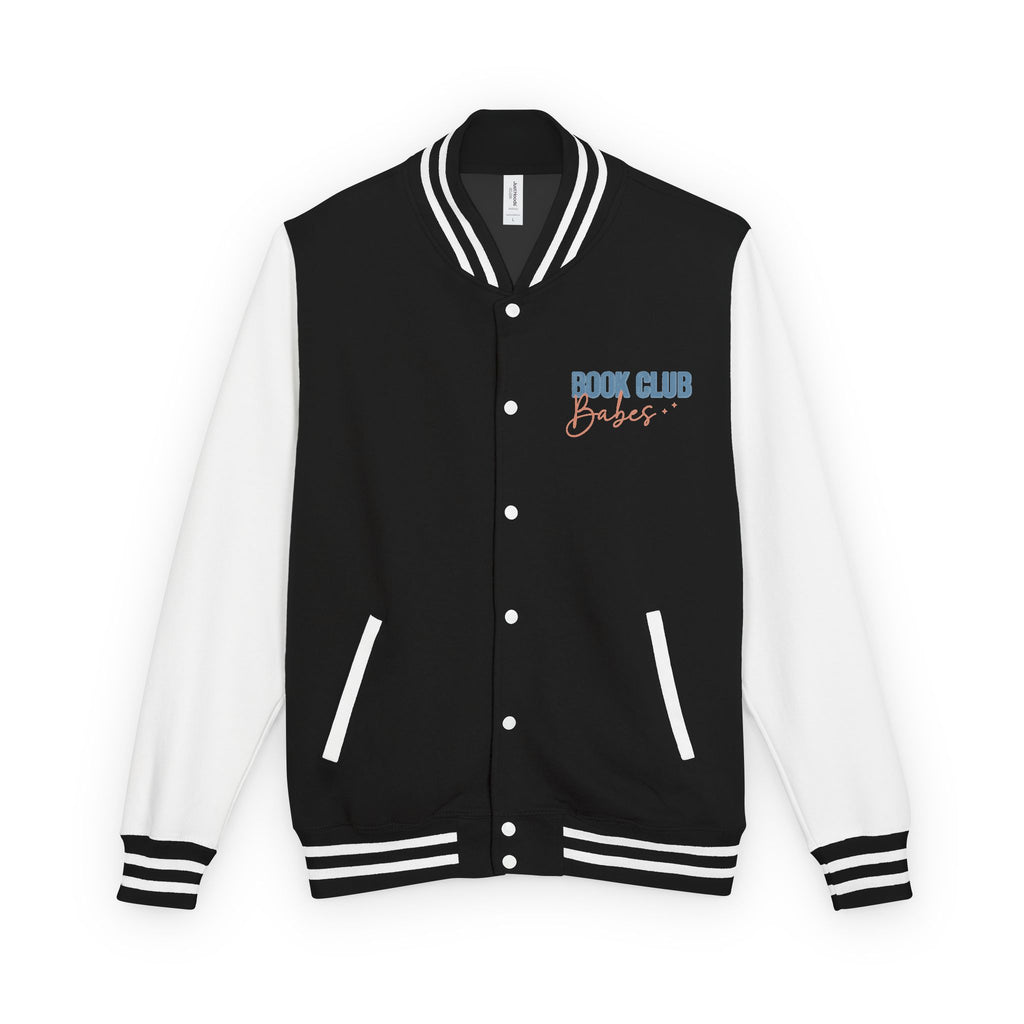 Letterman Jacket — "Book Club Babes" Varsity Jacket for Readers